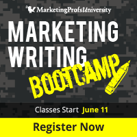 Marketingprofs writing boot camp